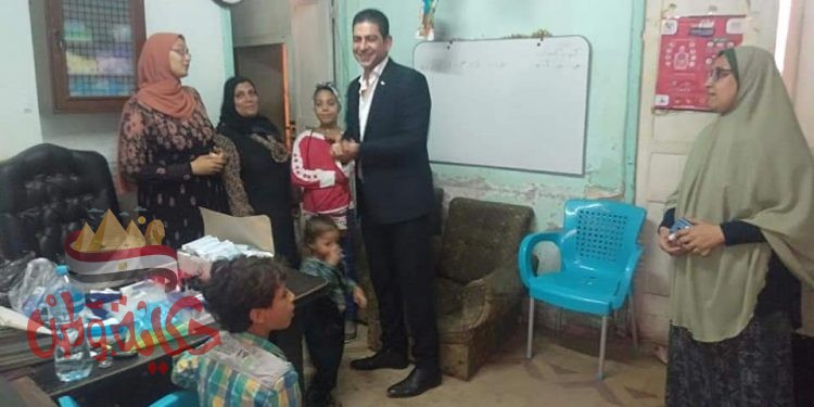 تنظيم أكبر قافلة طبية لخدمة أهالى خرسيت برعاية جمعية ينابيع الرحمة