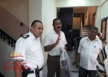 “” رئيس مدينة المحمودية يتفقد أعمال اللجنة المشكلة لتلقى طلبات التصالح