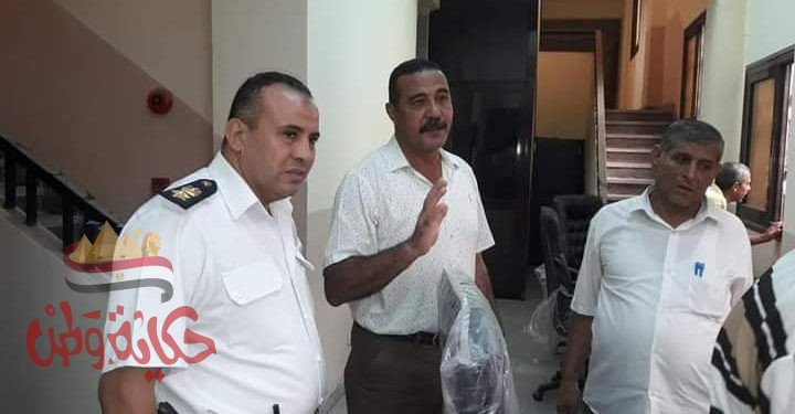 “” رئيس مدينة المحمودية يتفقد أعمال اللجنة المشكلة لتلقى طلبات التصالح