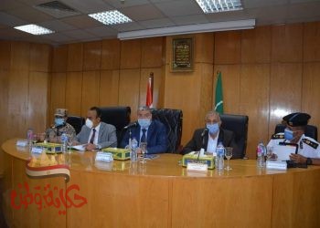 محافظ المنيا _الاستعداد اللازم واتخاذ الاجراءات تحسبا لتقلبات الطقس