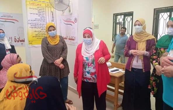 فحص ( 965 ) مريض بالقافلة العلاجيةبمدينة الفيوم الجديدة