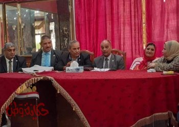 فاعليات اجتماع المنظمة المصرية العربية لحقوق الإنسان والتنمية بكفر الشيخ
