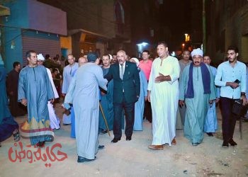 اللواء مرتضي أبو سحلي يقدم التهاني للفائزين بمقاعد الشيوخ بقنا