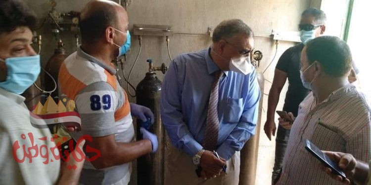 وكيل الصحةيوجه بتشكيل لجنة هندسية لفحص شبكة الغاز بمستشفي السنطه