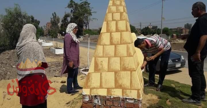 لماذا أمر المحافظ بإزالة أهرامات المنوفية