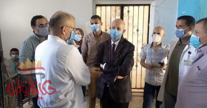 مرور مفاجيء لوكيل وزارة الصحة بالشرقية علي مستشفي ههيا المركزي