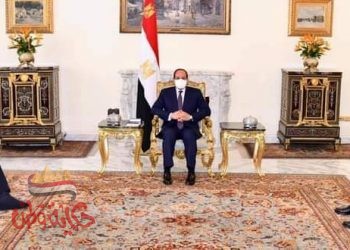 استقبل السيد الرئيس اليوم السيد رونالد لاودر رئيس الكونجرس اليهودي العالمى