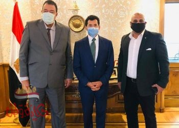 صبحى ” يستقبل رئيس الاتحاد المصري للجودو