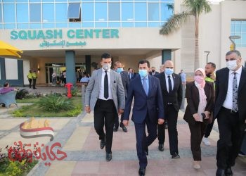 "صبحى" يشهد إحتفالات براعم المشروع القومي للإسكواش باليوم العالمي للإسكواش