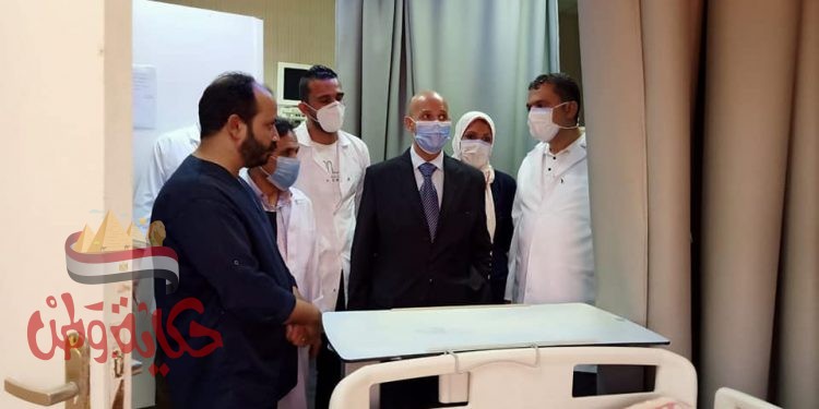 مرور وكيل وزارة الصحة بالشرقية علي مستشفي الحسينيه المركزي