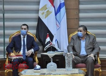 رئيس جامعة كفرالشيخ يستقبل نائب المحافظ