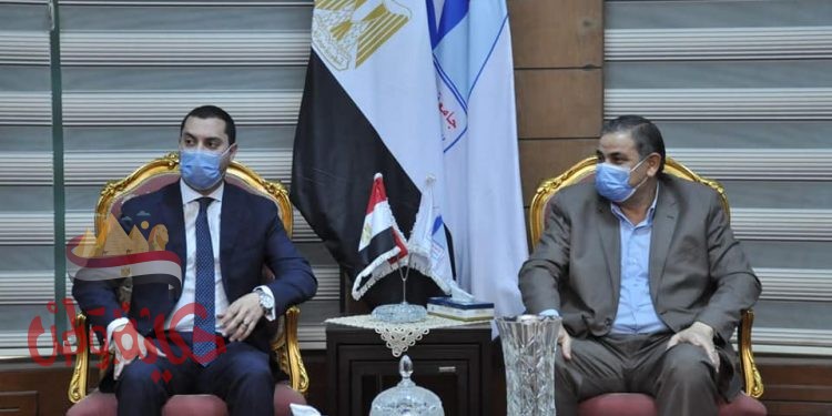 رئيس جامعة كفرالشيخ يستقبل نائب المحافظ