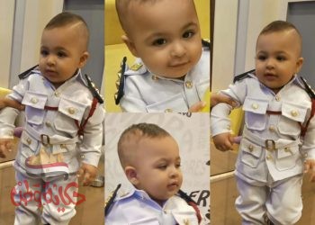 تهنئة لزين هانى السيسي بمناسبة عيد ميلاده الاول