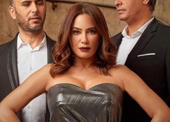 إطلاله جريئة لـ هند صبري بلمسات خبيره التجميل التونسية Rim BL