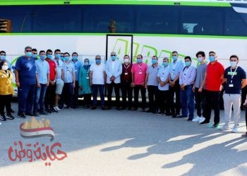 انطلاق قافلة جامعة المنصورة جسور الخير (9) لمدينتي نويبع ودهب بمحافظة جنوب سيناء