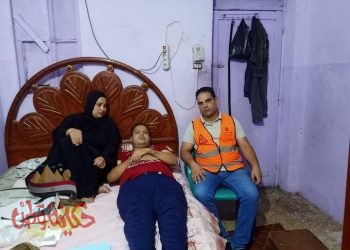 القباج توجه فريق التدخل السريع المركزي بتقديم أوجه الدعم لشاب مصاب بضمور في الكلي