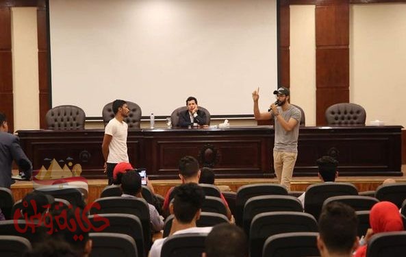 وزير الشباب فى حوار مع شباب المحافظات الحدودية من برنامج اهل مصر