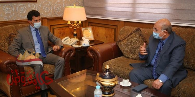 “صبحي” يلتقي رئيس مجلس إدارة الاتحاد المصري للدراجات