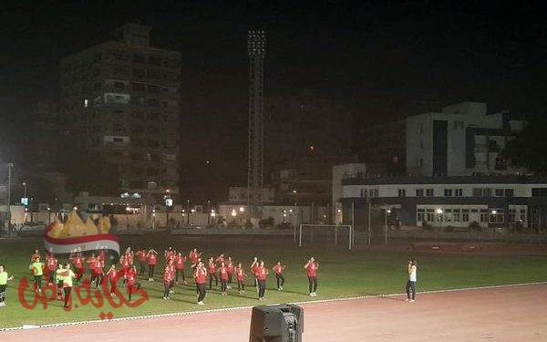 الفنان هشام عباس يشارك فى بروفات حفل افتتاح أوليمبياد الطفل المصرى