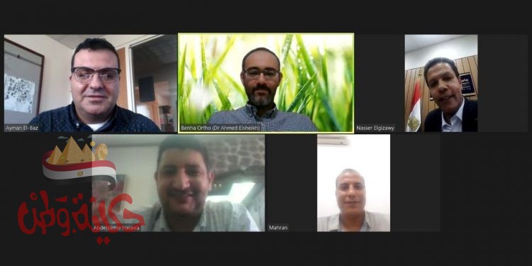 بحث سبل التعاون بين جامعة لويفيل الأمريكية وجامعة بنها