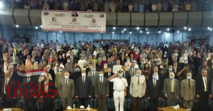 جامعة دمنهور تحتفل بمرور ٤٧عاما على إنتصار اكتوبر المجيد