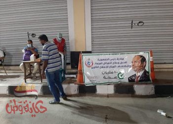 الفرق المتنقلة تجوب قري محافظه الغربيه للكشف عن الأمراض المذمنة.