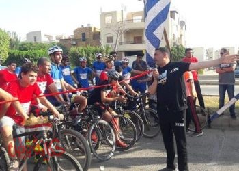 وزير الرياضة يطلق مهرجان الدراجات بمشاركة ٢٠ الف شاب في محافظات الجمهورية