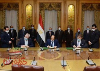 “الإنتاج الحربي” توقع بروتوكول تعاون مع شركتى “جرين تيك ” و “أوك ” لتأسيس شركة لإقامة وتشغيل مصانع تحويل النفايات إلى طاقة كهربائية