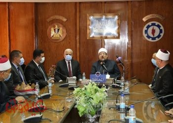 وزير الاوقاف من السويس : يؤكد الدولة تسعي لتحسين الظروف المعيشية للأئمة