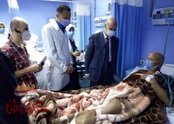  كيل وزارة الصحة يتابع مستشفي الزقازيق العام  