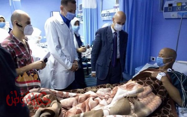  كيل وزارة الصحة يتابع مستشفي الزقازيق العام  