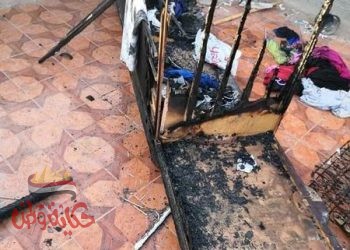 السيطرة على حريق داخل شقة مدرس ثانوى بالمحلة