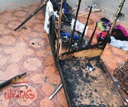 السيطرة على حريق داخل شقة مدرس ثانوى بالمحلة