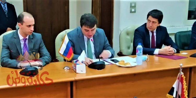 “برعاية وزيرة التجارة ” التمثيل التجاري يستقبل وفد من كبريات الشركات الروسية برئاسة نائب وزير الصناعة والتجارة الروسي