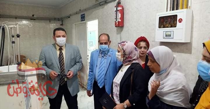 مرور وكيل وزارة الصحة بالمنوفية علي مستشفى قويسنا المركزي لمتابعة سير العمل