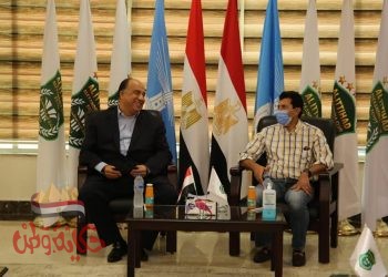 “صبحى”يتفقد الفرع الجديد لنادي الاتحاد السكندري بارض الغابة