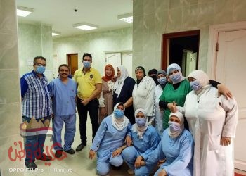 بمستشفى الرمد بدمنهور فى حب مصر