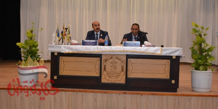 انعقاد مجلس جامعة أسوان والمحافظ يشيد بماحققته الجامعة من إنشاءات وتصنيفات علمية جديدة