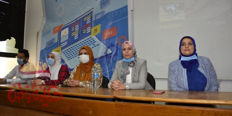 أ.د. نجوى بدر عميد الكلية حاسبات عين شمس، هدفنا أن يكون الطالب راض عن كليته