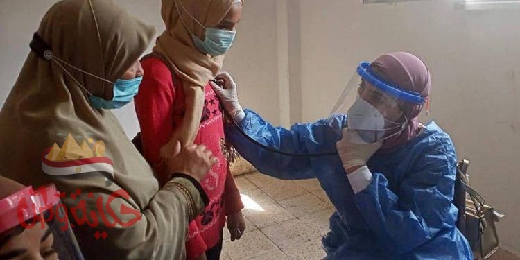 الكشف والعلاج بالمجان فى قرية بنا أبو صير بالغربيه