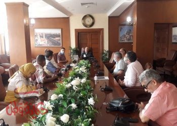 محافظ بورسعيد يستعرض معدلات التنفيذ الحالية لعدد من المشروعات الجارى تنفيذها .