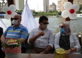 الرياضة والتضامن ومحافظ القاهرة تشهد مهرجان قادرون باختلاف في النيل