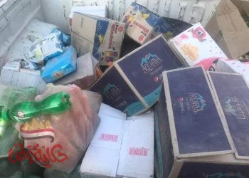 الفيـــوم : ضبـــط كميات كبيره من السلع الغذائية والسناكس والمشروبات الغازيه منتهية الصلاحيه بمركز سنورس