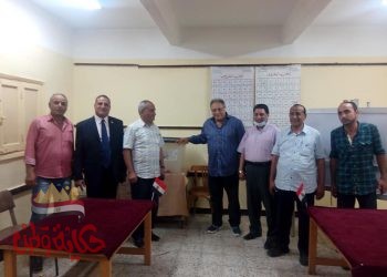 الرمسيسي والبنا يتفقدان الإستعدادات والتجهيزات بالمقار الإنتخابية بالمحمودية