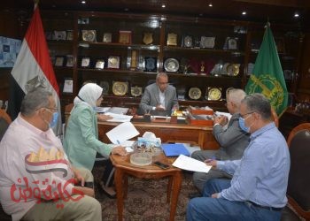 محافظ القليوبية يجتمع  مع نائب رئيس جهاذ النقل البرى ويصرح نهدف الى تقديم خدمة مميزة للجميع