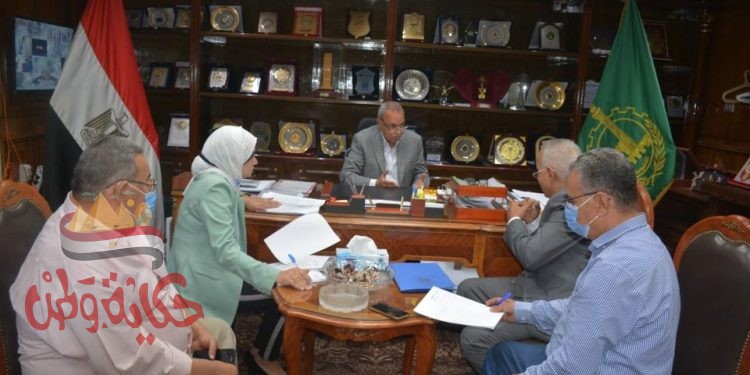 محافظ القليوبية يجتمع مع نائب رئيس جهاذ النقل البرى ويصرح نهدف الى تقديم خدمة مميزة للجميع