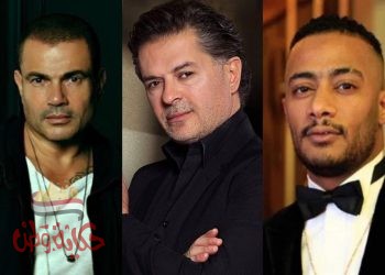 السوبر ستار راغب علامة وعمرو دياب ومحمد رمضان في حفل زفاف ضخم في القاهرة