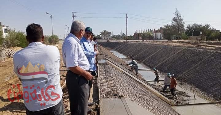 الرى” مشروع القومي لتأهيل وتبطين الترع