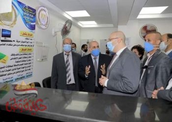 محافظ بنى سويف يفتتح المركز التكنولوجي المطور بإدارة تموين ببا