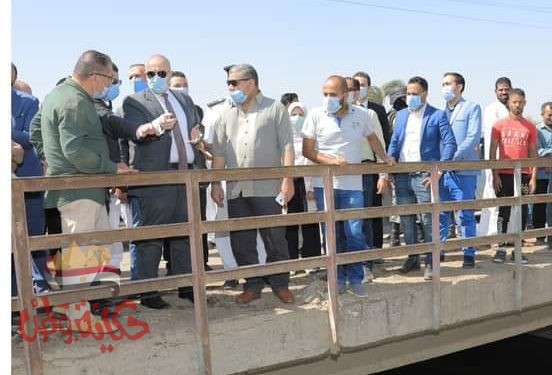 محافظ بني سويف يتابع الموقف التنفيذي للمشروع القومي لتبطين وتأهيل الترع